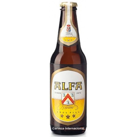 Alfa Edel Pils - Cerveza Holandesa Pils 30cl