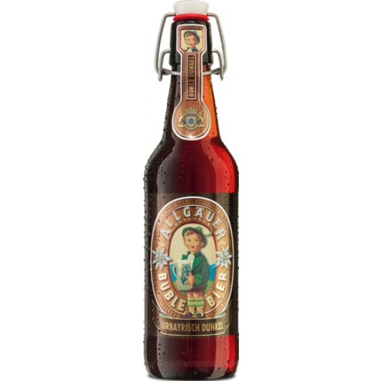 Allgauer Buble Bier Urbayrisch Dunkel - Cerveza Alemana Dunkel 50cl
