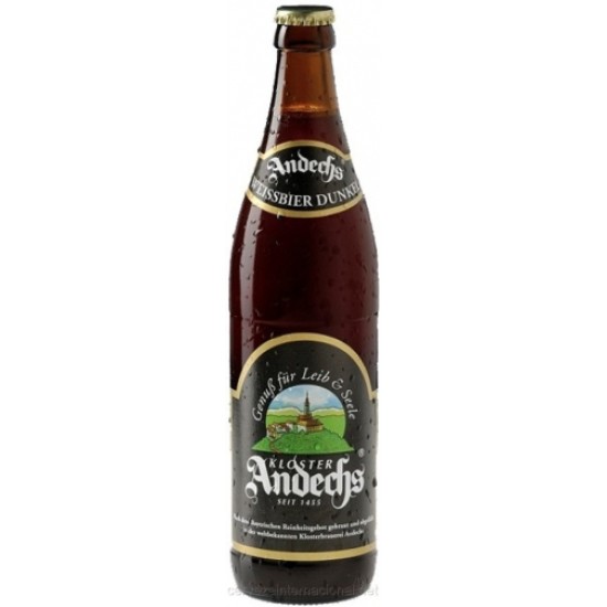 Andechs Weissbier Dunkel - Cerveza Alemana 50cl