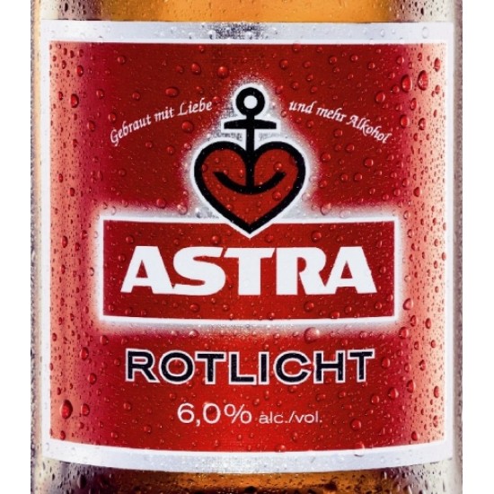 Astra Rotlicht - Cerveza Alemana Helles 33cl