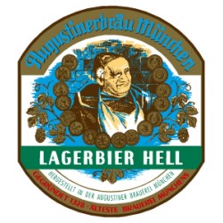Augustiner Lagerbier Hell - Cerveza Alemana Munich Helles Lager 50cl