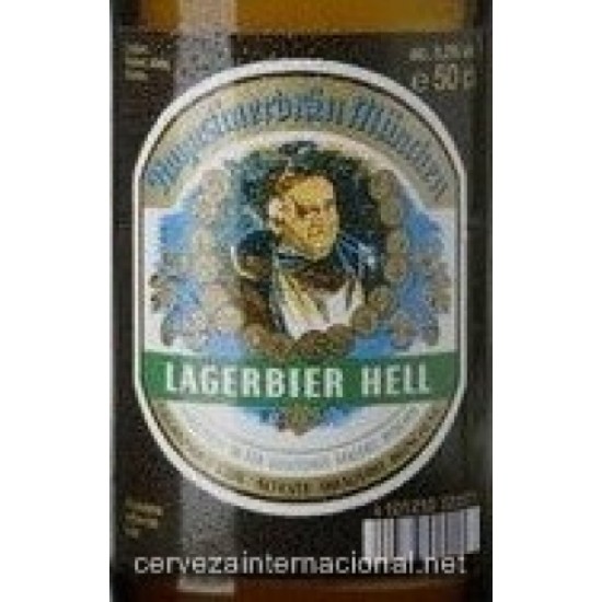 Augustiner Lagerbier Hell - Cerveza Alemana Munich Helles Lager 50cl Augustiner Lagerbier Hell - Cerveza Alemana Munich Helles Lager 50cl
