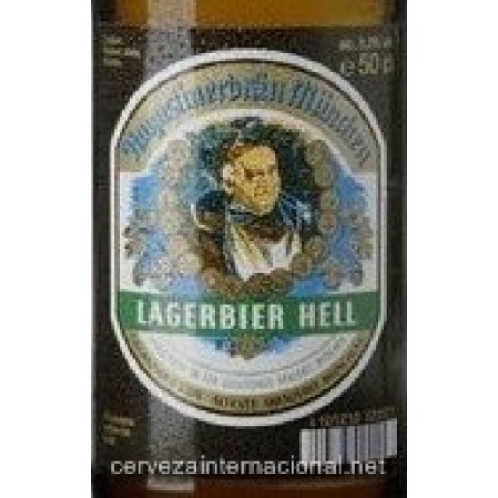 Augustiner Lagerbier Hell - Cerveza Alemana Munich Helles Lager 50cl