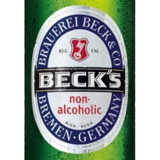 Becks Alkoholfrei - Non Alcoholic - Cerveza Alemana Sin Alcohol 33cl