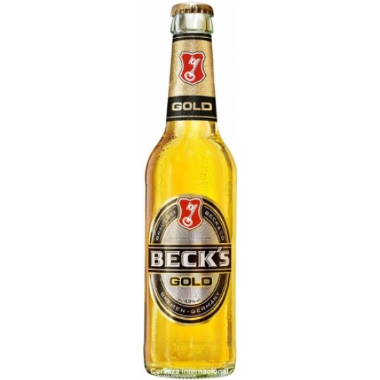 Becks Gold - Cerveza Alemana Lager 33cl