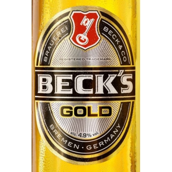 Becks Gold - Cerveza Alemana Lager 33cl