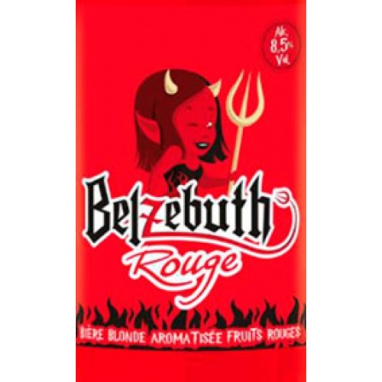 Belzebuth Rouge Cerveza Francesa Ale Roja Fuerte 33 Cl