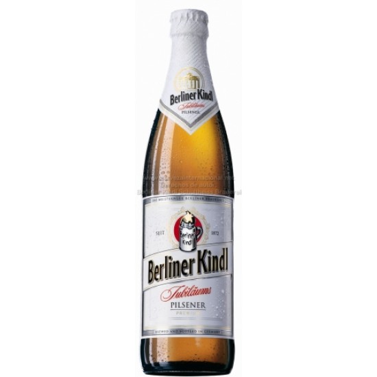 Berliner Kindl Jubiläums - Cerveza Alemana Pils 50cl