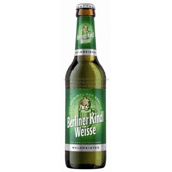 Berliner Kindl Weisse Waldmeister - Cerveza Alemana Trigo Afrutada 33cl