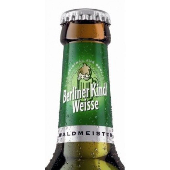 Berliner Kindl Weisse Waldmeister - Cerveza Alemana Trigo Afrutada 33cl