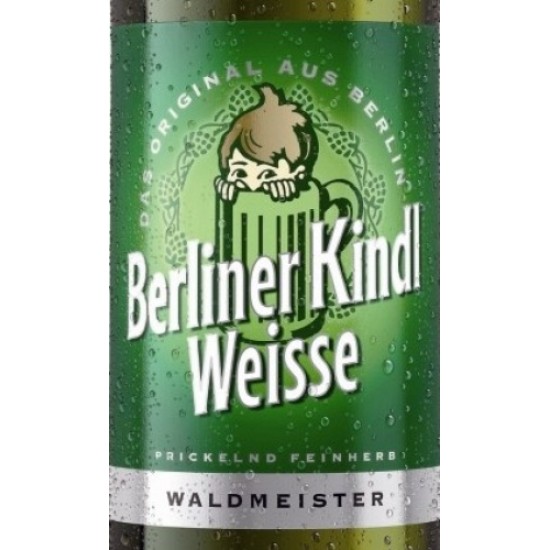 Berliner Kindl Weisse Waldmeister - Cerveza Alemana Trigo Afrutada 33cl Berliner Kindl Weisse Waldmeister - Cerveza Alemana Trigo Afrutada 33cl