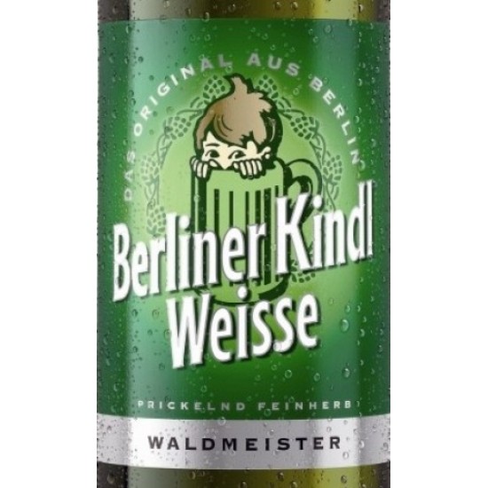 Berliner Kindl Weisse Waldmeister - Cerveza Alemana Trigo Afrutada 33cl