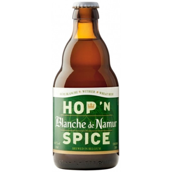 Blanche de Namur Hop N Spice Cerveza Belga Witbier 33 Cl