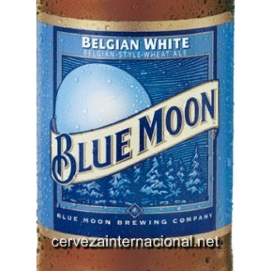 Blue Moon Belgian White - Cerveza Estados Unidos Trigo 35,5cl