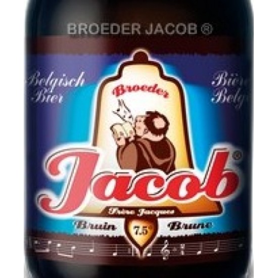 Broeder Jacob Brune - Cerveza Belga Abadia Doble 33cl