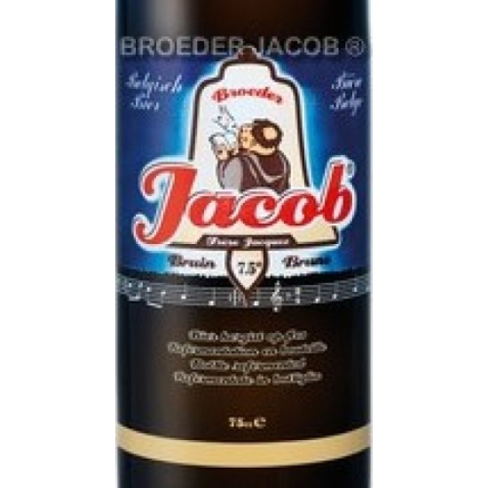 Broeder Jacob Brune - Cerveza Belga Abadia Doble 75cl