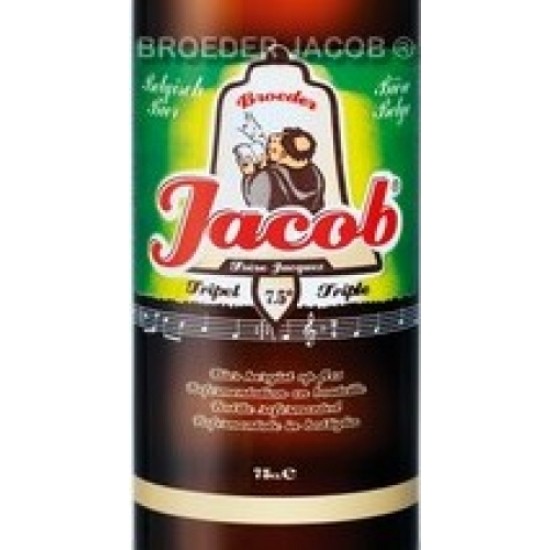Broeder Jacob Tripel - Cerveza Belga Abadia Triple 75cl