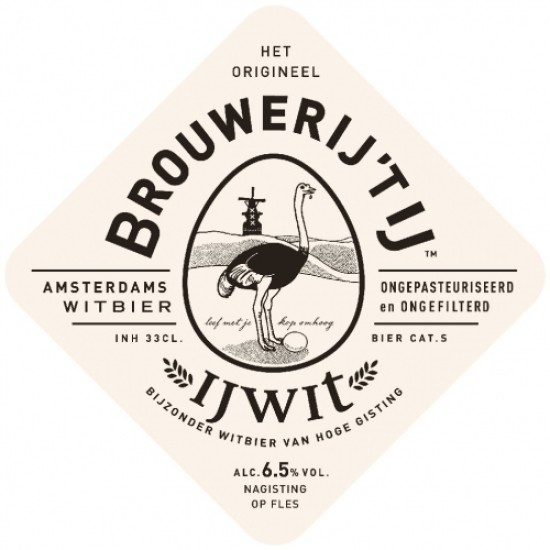 T Ij Wit Bio - Cerveza Holandesa Trigo Biológica 33cl