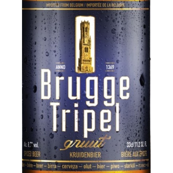 Brugge Tripel - Cerveza Belga Abadia 33cl