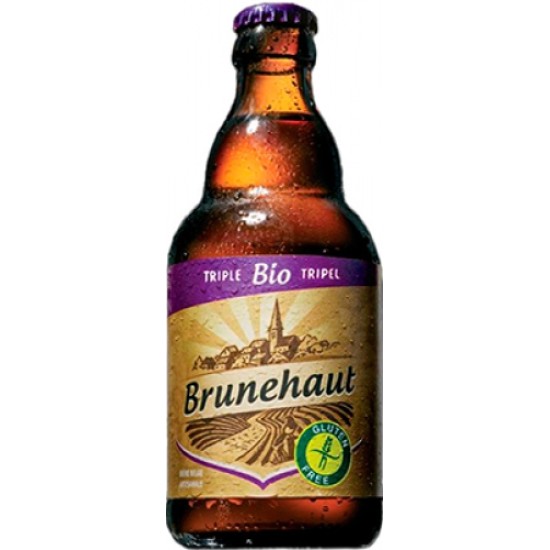 Brunehaut Triple Bio - Cerveza Belga Ale Fuerte Bio 33cl
