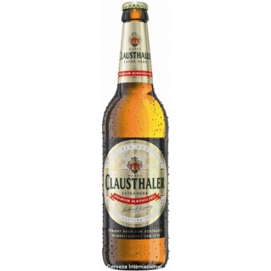 Clausthaler Extra Herb - Cerveza Alemana Sin Alcohol 50cl