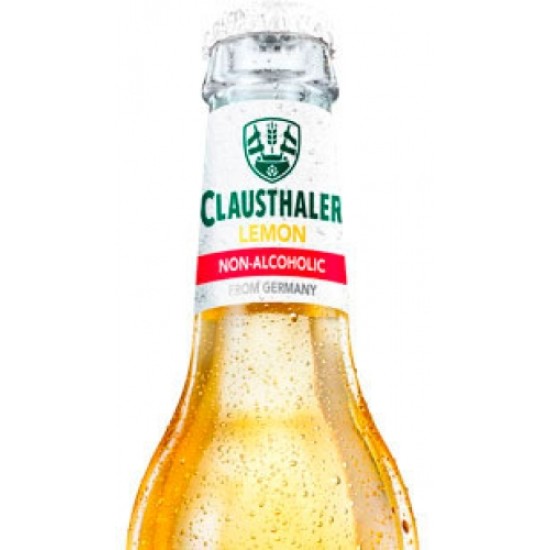 Clausthaler Lemon - Cerveza Alemana Radler Sin Alcohol 33cl