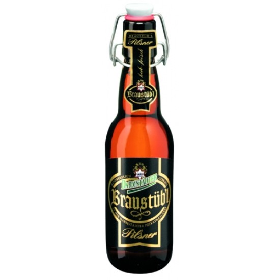 Darmstädter Braustübl Pilsner - Cerveza Alemana Pilsner 33cl