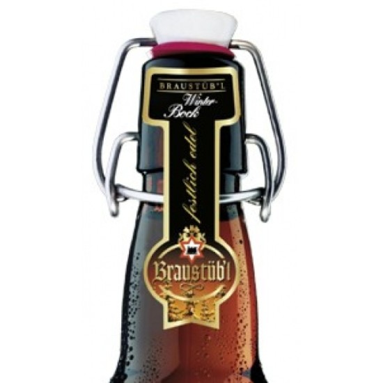 Darmstädter Braustübl Winterbock - Cerveza Alemana Bock Dunkel 33cl