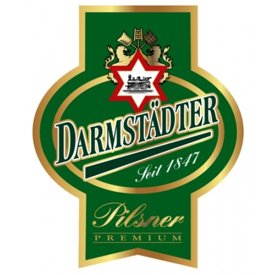 Darmstädter Pilsner Premium - Cerveza Alemana Pilsner 50cl