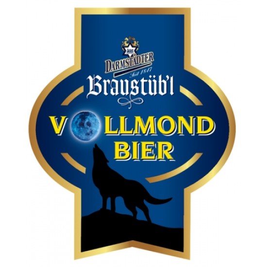 Darmstädter Braustübl Vollmondbier - Cerveza Alemana Keller 33cl