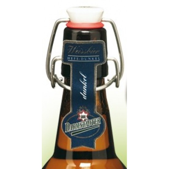 Darmstädter Braustübl Weissbier Hefe Dunkel - Cerveza Alemana Trigo Tostada 50cl