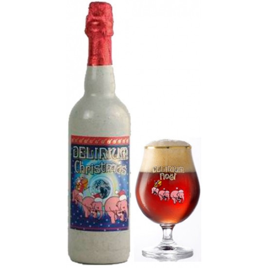 Delirium Noel Cerveza Belga Temporada Navidad Ale Ámbar Fuerte 75 Cl