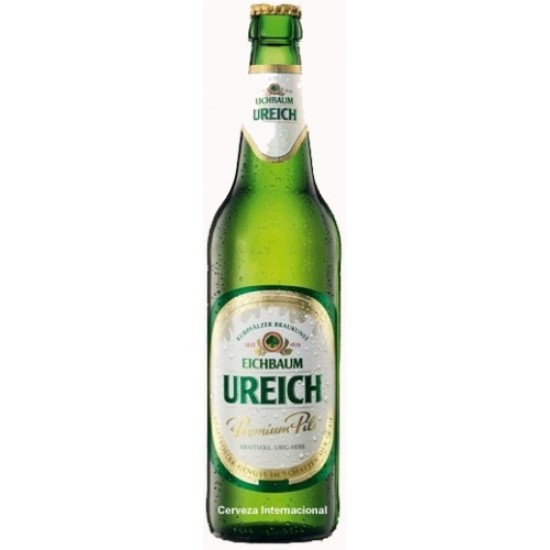 Eichbaum Ureich Premium Pils - Cerveza Alemana Pilsner 33cl