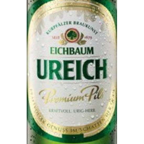 Eichbaum Ureich Premium Pils - Cerveza Alemana Pilsner 33cl