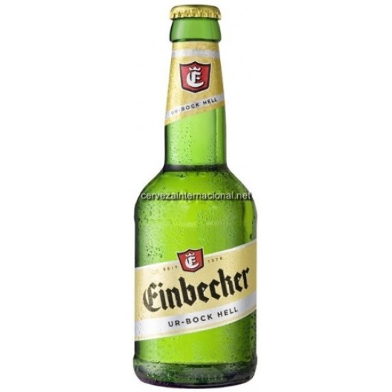 Einbecker Urbock Hell - Cerveza Alemana Maibock-Helles Bock