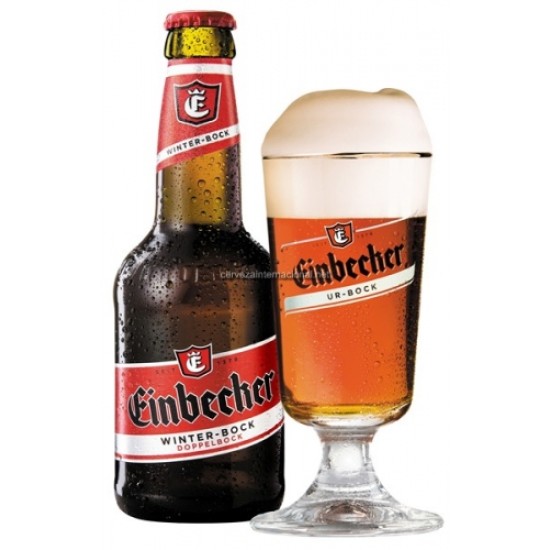 Einbecker Winterbock Doppelbock - Cerveza Alemana Doppelbock 33cl