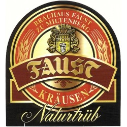Faust Krausen Naturtrüb - Cerveza Alemana Kellerbier 50cl