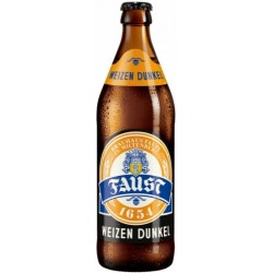 Faust Weizen Dunkel - Cerveza Alemana Trigo Tostada 50 cl.