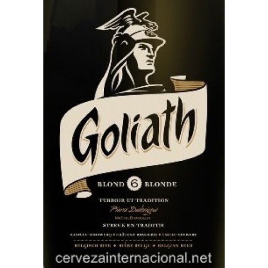 Goliath Blonde - Cerveza Belga Ale 75cl