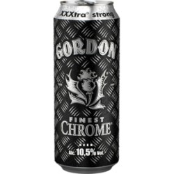 Gordon Finest Chrome - Cerveza Belga Lager Lata 50cl