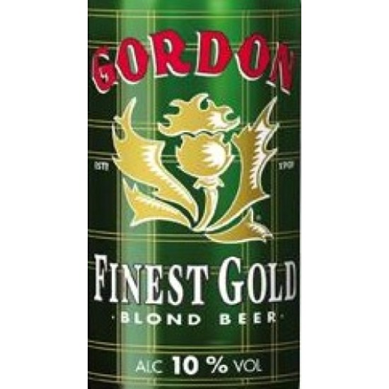 Gordon Finest Gold - Cerveza Belga Ale Fuerte 33cl