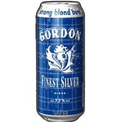 Gordon Finest Siliver - Cerveza Belga Lager Lata 50cl