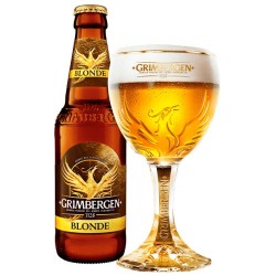 Grimbergen Blonde - Cerveza Belga Abadia 33cl