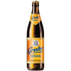 Grohe Weizen Hefe Hell - Cerveza Alemana Trigo 50cl
