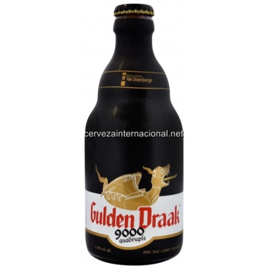 Gulden Draak 9000 Quadruple - Cerveza Belga Abadia Quadruple 33cl