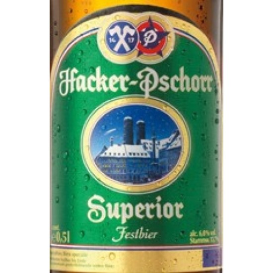 Hacker Pschorr Superior - Cerveza Alemana Festbier 50cl