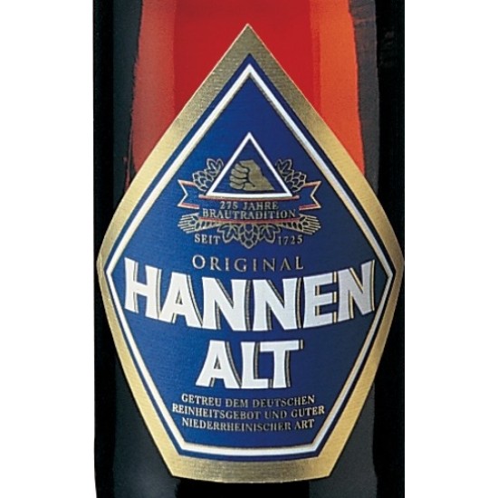 Hannen Alt - Cerveza Alemana Altbier 50cl
