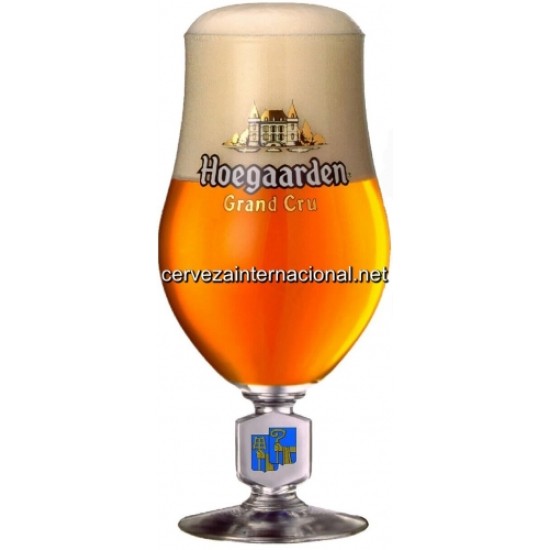 Hoegaarden - Copa original cerveza Hoegaarden Grand Cru 33cl