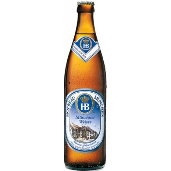 Hofbräu Munchner Weisse - Cerveza Alemana Trigo 50cl