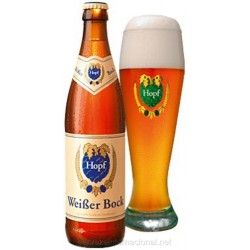 Hopf Weißer Bock - Cerveza Alemana Trigo Bock 50cl